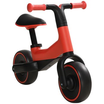 Bicicleta Sin Pedales Para Niños Aiyaplay Pp Eva 66,5x34x46,5 Cm Rojo