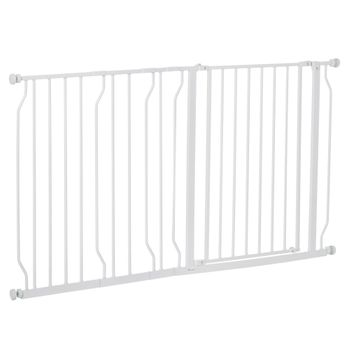 Barrera De Seguridad Para Perros Pawhut Acero Abs 103x2x76 Cm Negro con  Ofertas en Carrefour