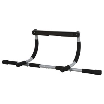 HOMCOM Soporte Ajustable para Barras de Pesas Estante Soporte