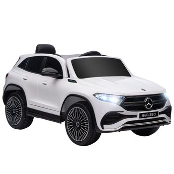 Coche Eléctrico Suv Para Niños 3-6 Años 12v 2 Motores Blanco Homcom con  Ofertas en Carrefour