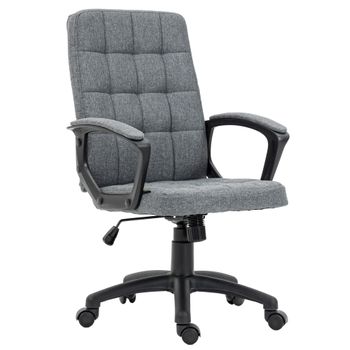 Thinia Home - Silla De Escritorio Century, Oficina, Despacho, Home Office,  Respaldo Malla Transpirable, Soporte Lumbar, Reposabrazos, Altura  Ajustable, Ergonómica, 67x(59-95)x(109-119)cm, Gris O Negro con Ofertas en  Carrefour