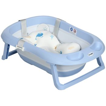 bañera bebe plegable de segunda mano por 35 EUR en Badalona en WALLAPOP