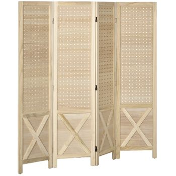 Biombo Divisor De Bambú Natural 250x165 Cm Vidaxl con Ofertas en Carrefour