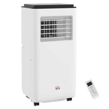 Aire Acondicionado Portátil 10000 Btu 2900w Control Remoto Homcom