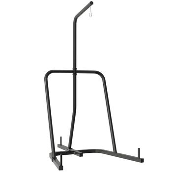 Soporte De Saco De Boxeo Sportnow Acero, 160x115x208 Cm, Negro