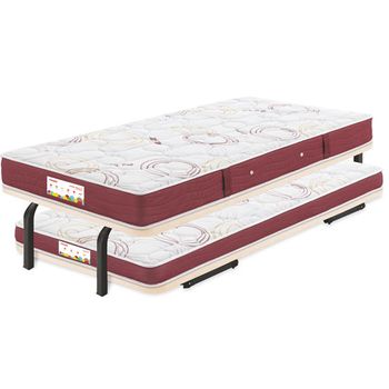 Cama Nido Flex Tapiflex Con Colchones Junior Visco A Y Junior Adapt B 80x182