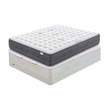 Pack Colchón Flex Essential Confort 135x200 + Canapé Abatible Zapatero  Madera 25 Blanco Veta. Con Montaje Incluido con Ofertas en Carrefour