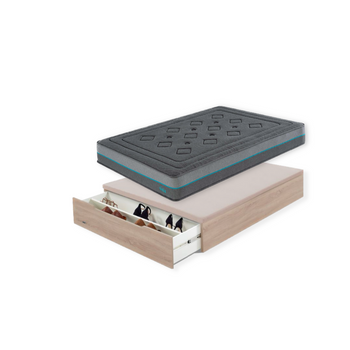 Pack Colchón Flex Essential Confort 135x200 + Canapé Abatible Zapatero  Madera 25 Blanco Veta. Con Montaje Incluido con Ofertas en Carrefour