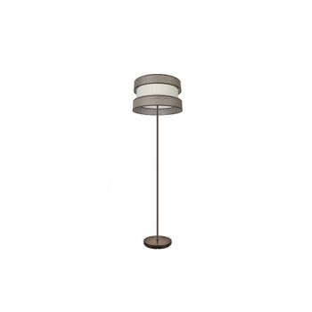 Akunadecor - Lámpara De Pie Metal Marrón Home