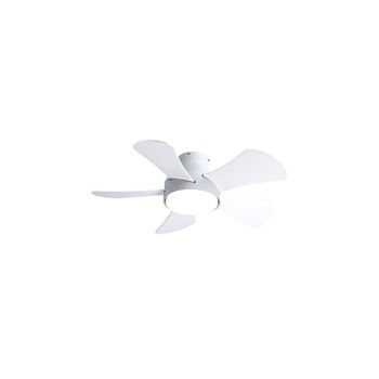 Akunadecor - Ventilador De Techo Metal Blanco Gregario