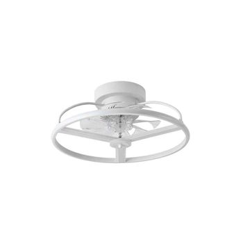 Akunadecor - Ventilador De Techo Metal Blanco Bora