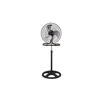 Akunadecor - Ventilador De Pie Metal Negro Recio