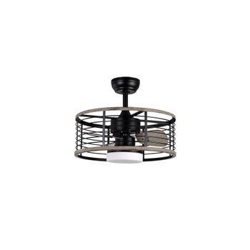 Ventilador Techo Sin Luz Brizy Black Mellerware Negro con Ofertas en  Carrefour