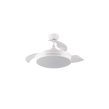 Ventilador LED con aspas plegables Oroel Níquel CCT (45W)