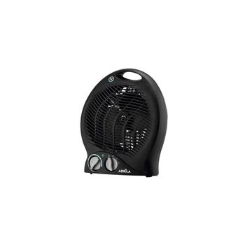 Akunadecor - Termoventilador Electrico Policarbonato Negro Candil