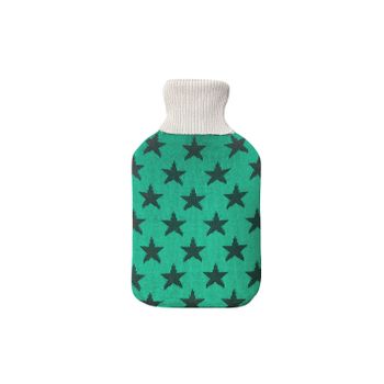 Bolsa Agua Caliente Diferentes Diseños Y Estampados | 1,7l, Flexible, Agradable Al Tacto Verde Estrellas  Verde Estrellas