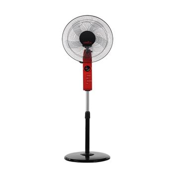 Akunadecor - Ventilador De Pie Metal Negro Circus