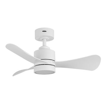 Akunadecor - Ventilador De Techo Metal Blanco Zepelin