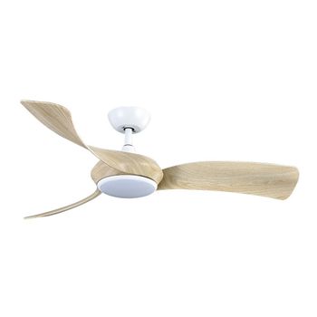 Akunadecor - Ventilador De Techo Metal Blanco Cerdeña