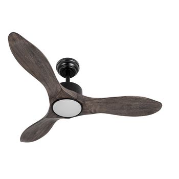 Akunadecor - Ventilador De Techo Metal Negro Segre