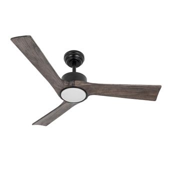 Akunadecor - Ventilador De Techo Metal Negro Orinoco