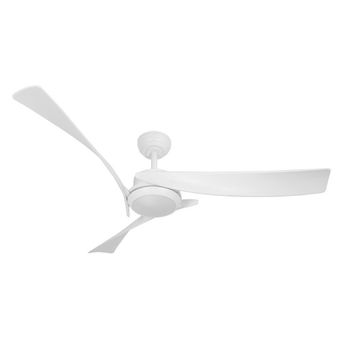 Akunadecor - Ventilador De Techo Metal Blanco Tarento