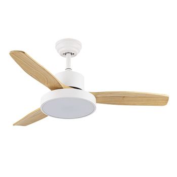 Akunadecor - Ventilador De Techo Metal Blanco Kavala