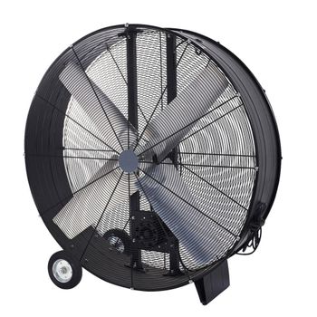 Akunadecor - Ventilador De Pie Metal Negro Maximum