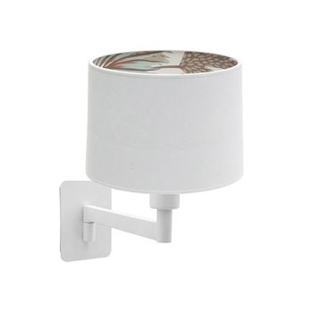 Akunadecor - Aplique De Pared Metal Blanco Tunez