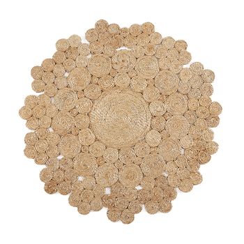 Alfombra De Esparto Trenzada A Mano – Alfombra Multiuso Decorativa Color  Natural 60 Cm (redonda)jardin202 con Ofertas en Carrefour