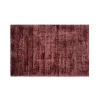 Alfombra Efecto Seda Wine 120x170 Cm