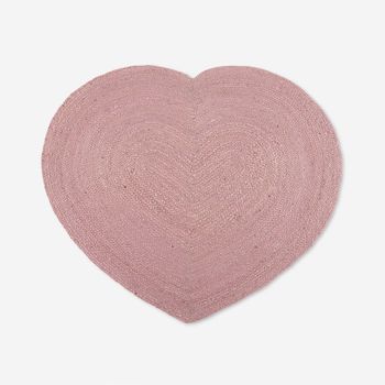 Pack De 2 Unidades Mantel Individual Corazón Rosa 45x55cm