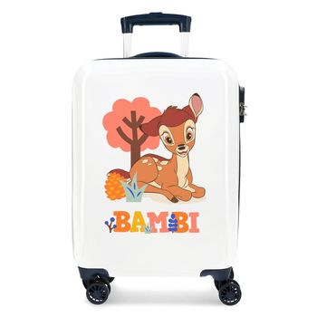 Maleta De Cabina Bambi Rígida 55 Cm Blanco