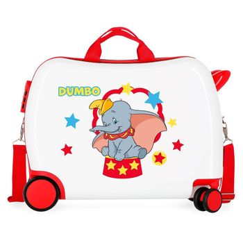 Maleta Infantil 2 Ruedas Multidireccionales Dumbo Circus