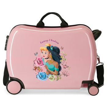 Maleta Infantil 2 Ruedas Multidireccionales Princesas Courage & Kindness