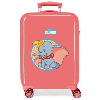 Maleta De Cabina Dumbo Coral Rígida 55 Cm