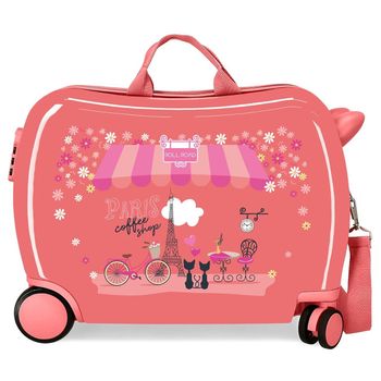 Maleta Infantil 2 Ruedas Multidireccionales Roll Road Coffee Shop