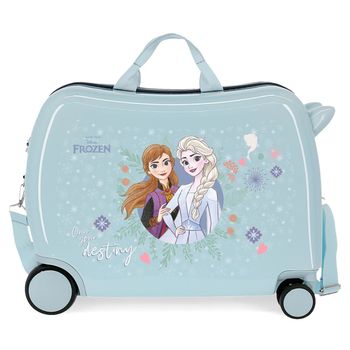 Maleta Infantil Frozen Own Your Destiny Con 2 Ruedas Multidireccionales