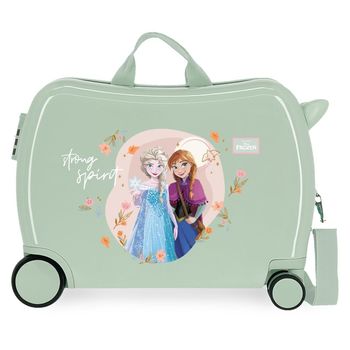 Maleta Infantil Frozen Strong Spirit 2 Ruedas Multidireccionales