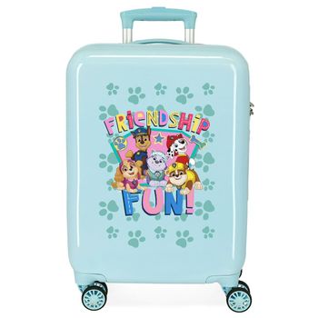 Maleta De Cabina Friendship Fun Rígida 55 Cm Turquesa