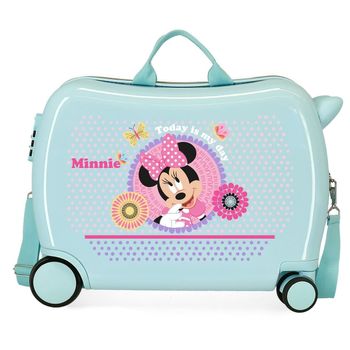 Maleta Infantil 2 Ruedas Multidireccionales Minnie Today Is My Day