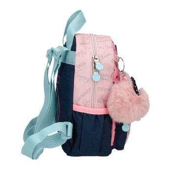 Mochila De Passeio 23cm Enso Bonjour Rosa