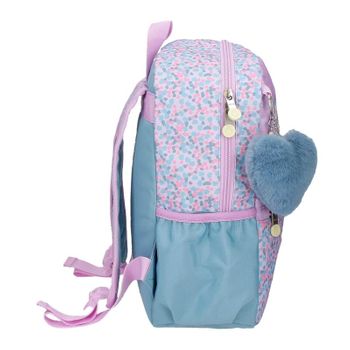 Mochila Pré-escolar Adap. 32cm Enso Cute Girl Lilás