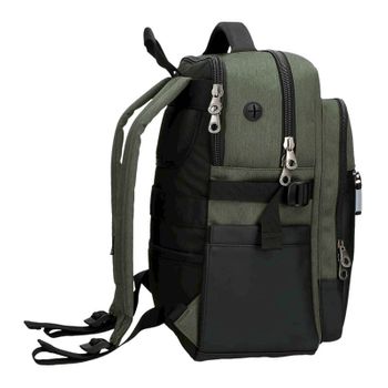 Mochila Para Portátil 15.6” 2c Adap. Pepe Jeans Jarvis Verde