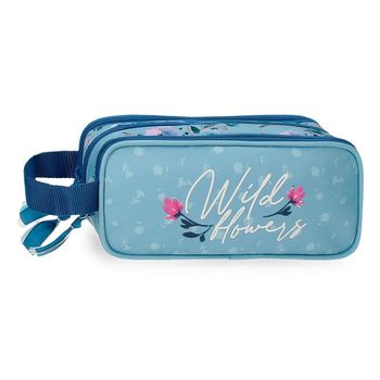 Estuche Triple Compartimento Movom Wild Flowers