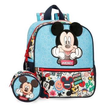 Mochila Guardería Mickey Be Cool Adaptable