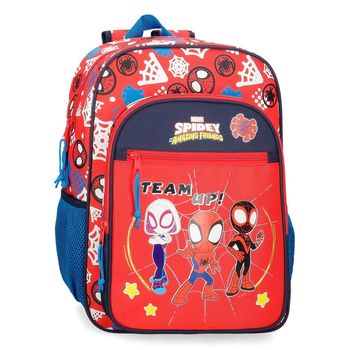 Mochila Escolar Spidey And Friends 40cm