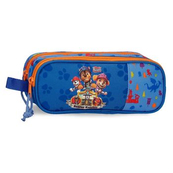 Estuche Patrulla Canina Rescue Knights Dos Compartimentos