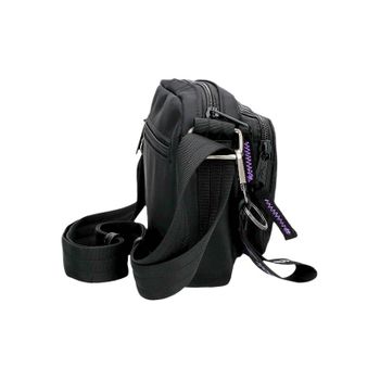 Bolsa De Tiracolo C/ Bolso Frontal Reebok Linden Preta