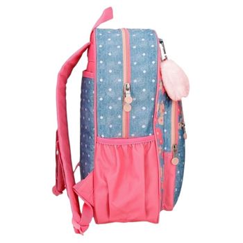 Mochila Escolar Adap. 38cm Enso Little Dreams Azul